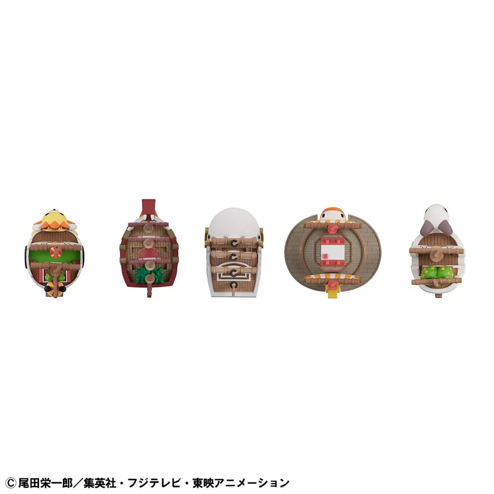 One Piece Yuracolle Series Figure 5-Pack Grand Line 6 cm